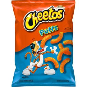 Cheetos Puffs Cheese Snacks 8oz