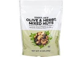 TJ Olive + Herbs Mixed Nuts 10oz