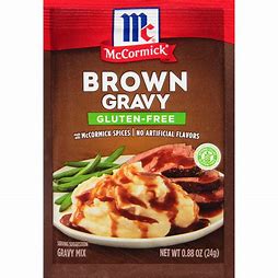 McCormick Gluten Free Brown Gravy Mix 0.88 oz