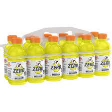 Gatorade G Zero Lemon Lime 12oz 12pk