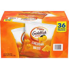 Pepperidge Farm Cheddar Goldfish Crackers 1.25 oz. 36 ct