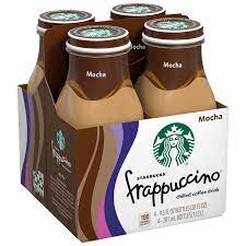 Starbucks Mocha Frappuccino 9.5oz 4pk