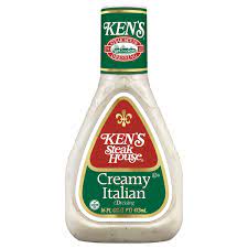 Ken's Steak House Creamy Italian Salad Dressing 16oz