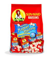 Sun-Maid Vanilla Yogurt Covered Raisins-Mini 0.5oz