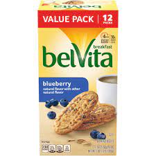 Belvita Breakfast Biscuits Blueberry 600g 12ct