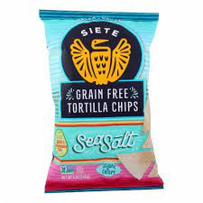 Siete Sea Salt Grain Free Tortilla Chips 12oz