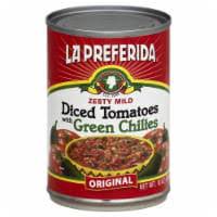 La Preferida Diced Tomato w  Green Chilies 10oz