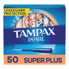 Tampax Pearl Tampons Super Plus 50ct