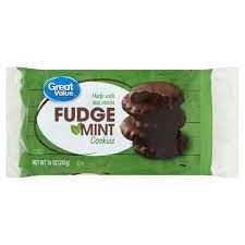 Great Value Fudge Mint Cookies 283g