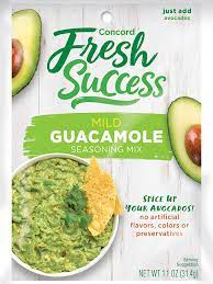 Concord Fresh Success Mild Guacamole Seasoning Mix 1.1oz