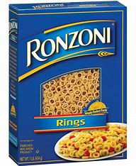 Ronzoni Pasta Rings 16oz