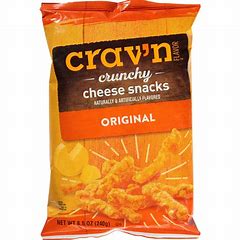 Crav'n Flavor Cheese Curls Crunchy 8.5oz