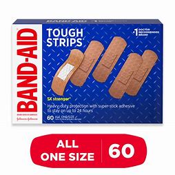 Band-Aid Tough Strips All One Size 60ct