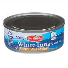 Our Family Albacore Tuna in Water 5oz