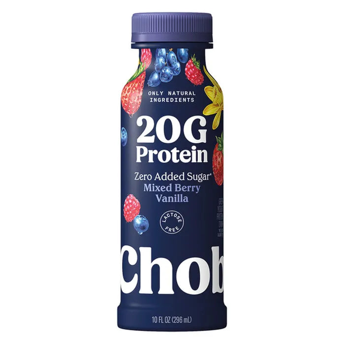 Chobani Complete Mixed Berry Vanilla Smoothie 10oz