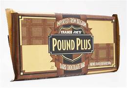 TJ Pound Plus Dark Chocolate Bar 1lb 1.6oz