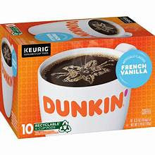 Dunkin Donuts French Vanilla K-Cups 10ct