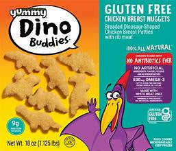 Yummy Dino Nuggets GF 18oz