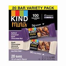 Kind Bar Variety Pack Salted Carmel + Dark Chocolate Almond 28 oz 20ct