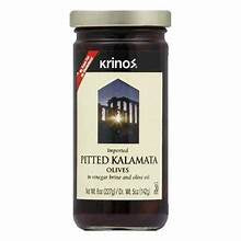 Krinos Pitted Kalamata Olives 8oz