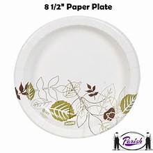 Dixie Pathways Soak-Proof 8.5" Mediumweight Paper Plates 500ct