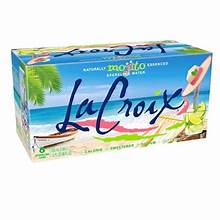 La Croix Sparkling Water Mojito 12oz 8pk + Bottle Deposit $.40