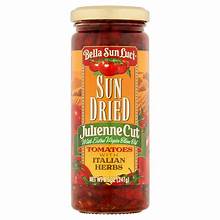 Bella Sun Luci Sun Dried Julienne Cut Tomatoes w Herbs 8.5oz