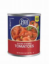 Best Yet Sliced Stewed Tomatoes 28oz