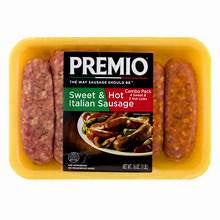 Premio Sweet & Hot Italian Sausage 16 oz