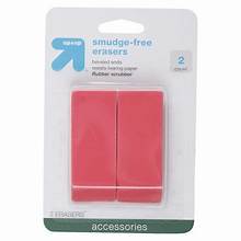 Up&Up Smudge Free Erasers 2ct