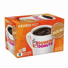 Dunkin Donuts Hazelnut K-Cups 10ct