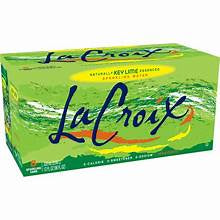 La Croix Sparkling Water Key Lime 12oz 8pk + Bottle Deposit $0.40