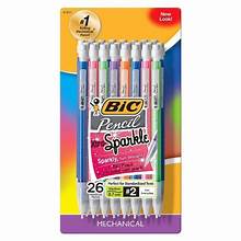 BIC Mechanical Pencils 0.7mm #2 Xtra Sparkle 26ct