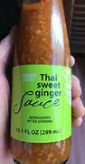 TJ Thai Sweet Ginger Sauce 10oz