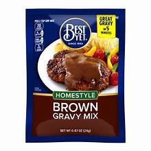 Best Yet Homestyle Brown Gravy Mix 0.87oz