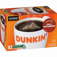 Dunkin Donuts Colombian K-Cups 10ct