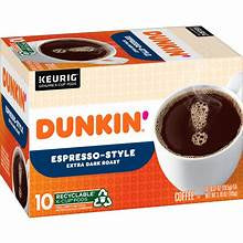 Dunkin Donuts Espresso K-Cups 10ct