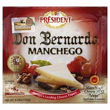 President Don Bernardo Manchego Viejo Cheese 5.28oz