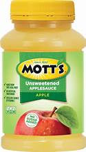 Mott's Unsweetened Applesauce 23 oz