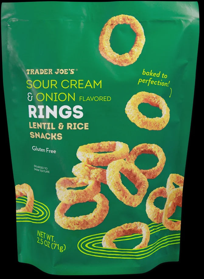 TJ Sour Cream + Onion Flavored Rings 2.5oz