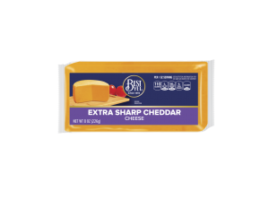 Best Yet Extra Sharp Cheddar Cheese Orange 8oz