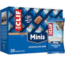 Clif Bar Minis Chocolate Chip 20ct 19.80oz