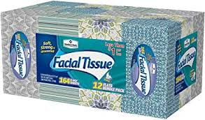 Member's Mark Facial Tissue 2-Ply 160 ct 12 Pack Bundle