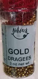 Niblack Gold Dragees 3oz