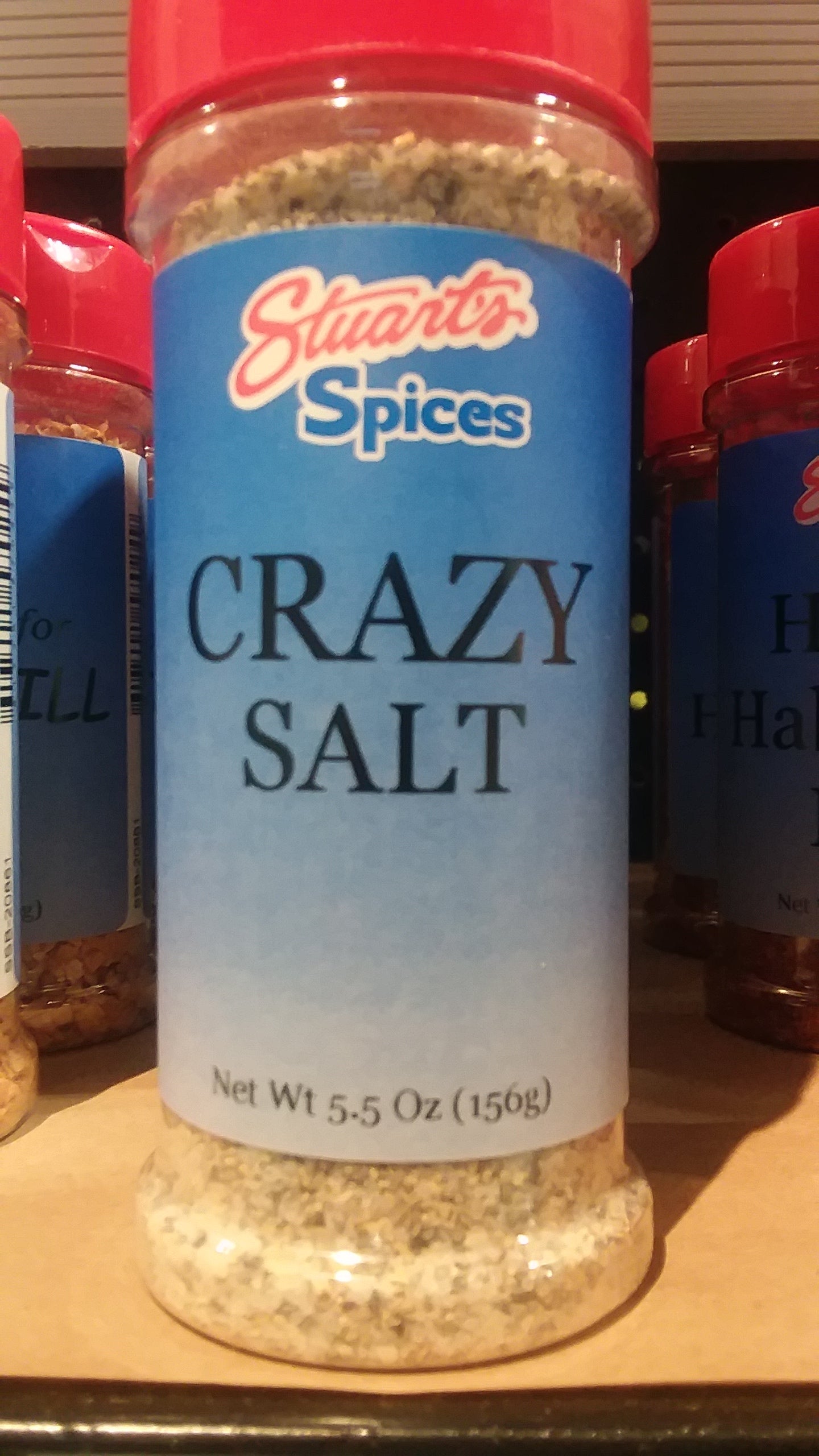 Stuart's Spices Crazy Salt 5.5oz