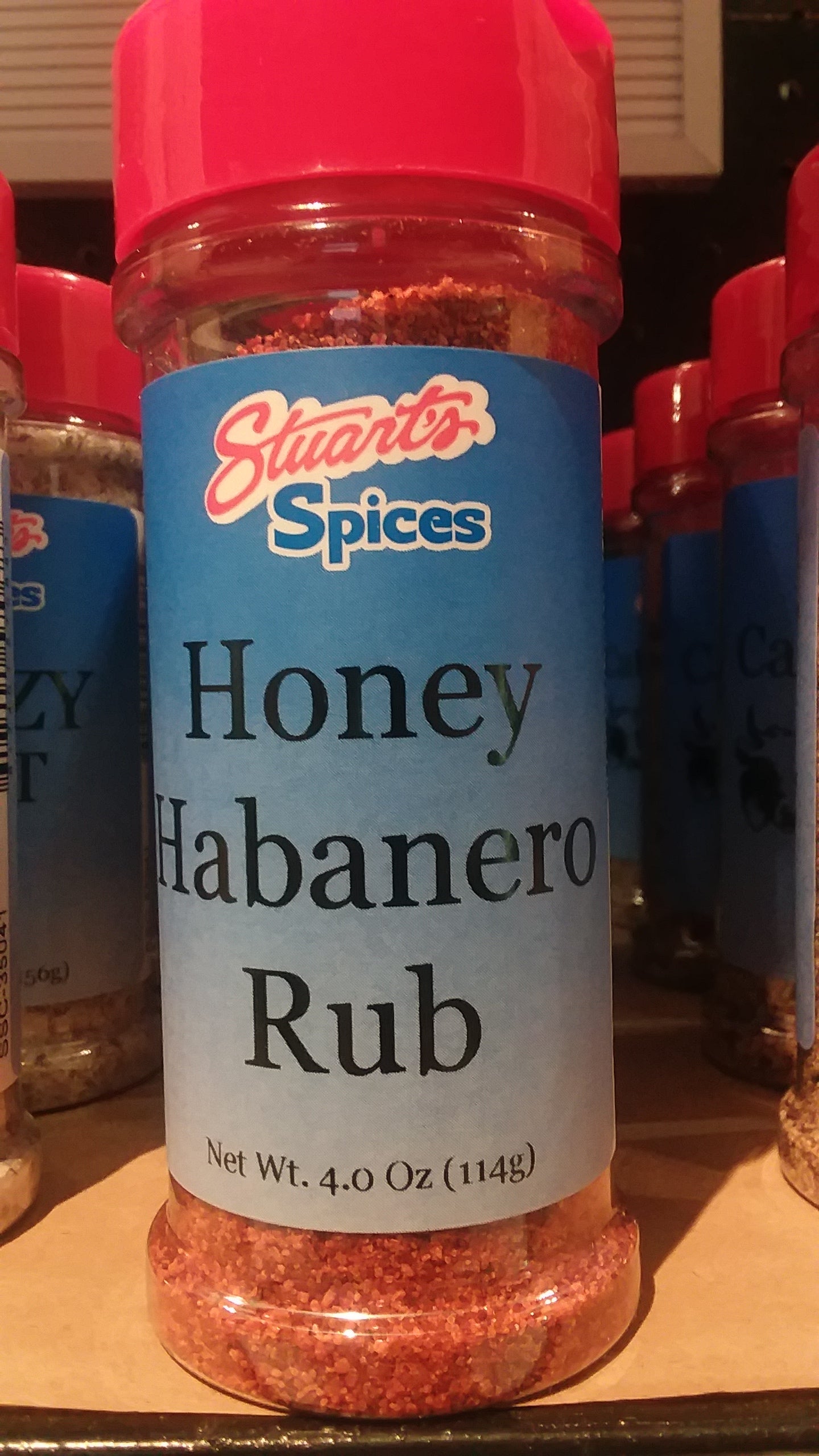 Stuart's Spices Honey Habanero Rub 4.5oz