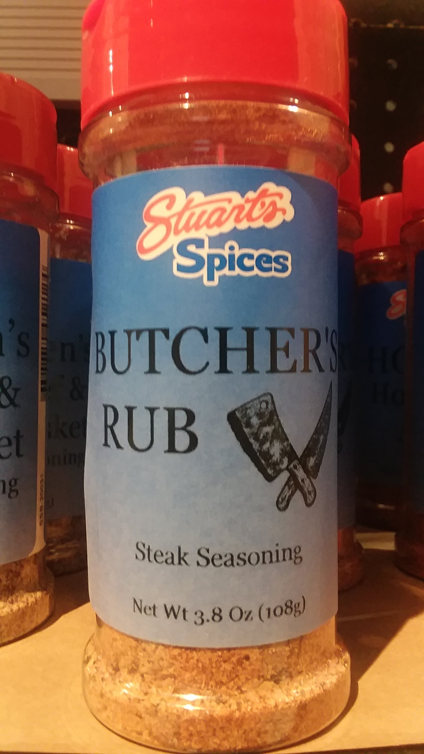 Stuart's Spices Butcher's Rub 4.5oz