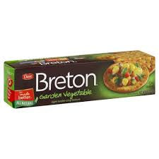 Dare Breton Garden Vegetable Crackers 8oz