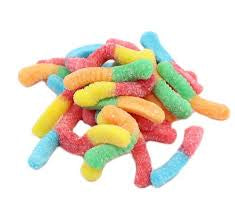 Albanese Mini Neon Sour Worms 10oz