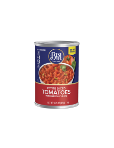 Best Yet Petite Diced Tomatoes with Green Chiliies 14.5oz